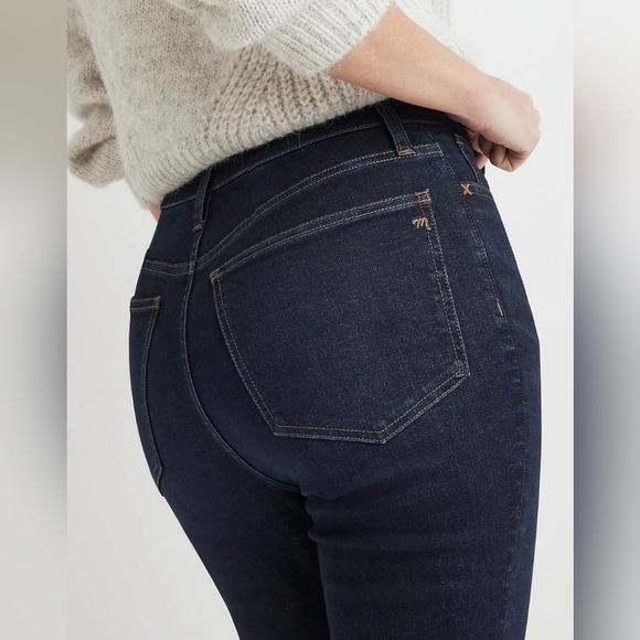 MADEWELL Jeans Curvy High-Rise Skinny Denim Jeans EUC - Picture 1 of 8